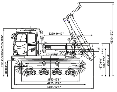 TDH 140S side