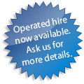 Operated hire for tracked dumpers